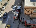سقوط تکان دهنده کارگر بخت برگشته از طبقه هفتم