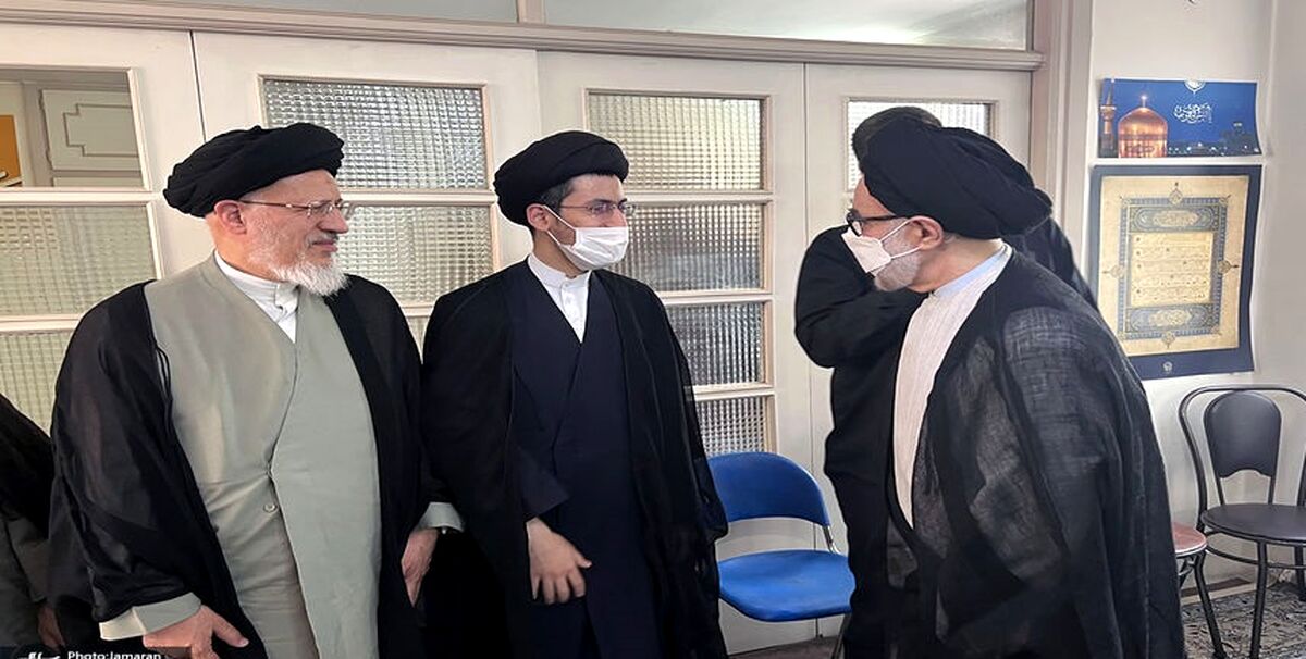 سید محمد خاتمی در خانه سید محمود دعایی+ تصاویر