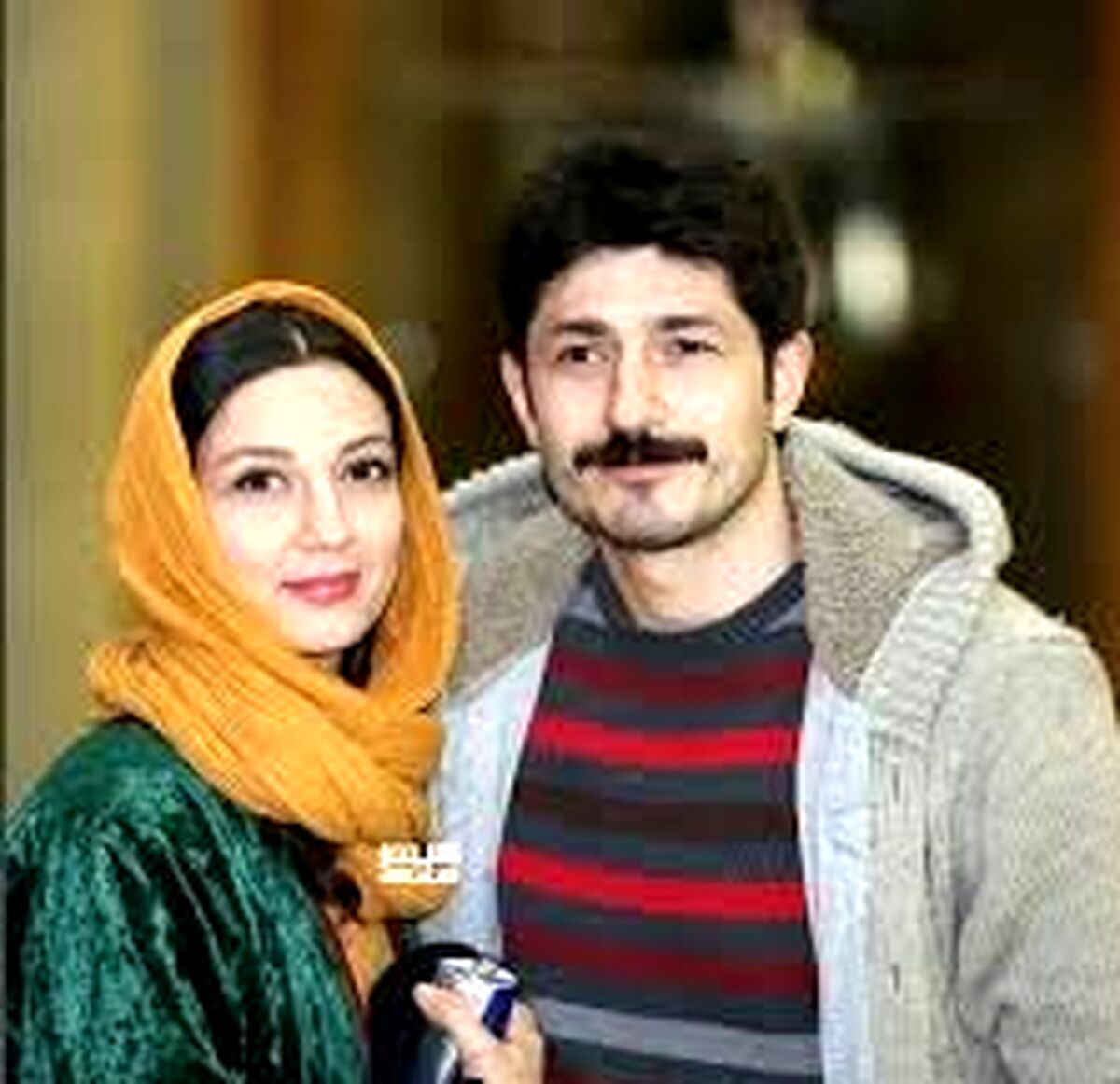 آخرین عکس حدیث میر امینی و همسر و فرزندش