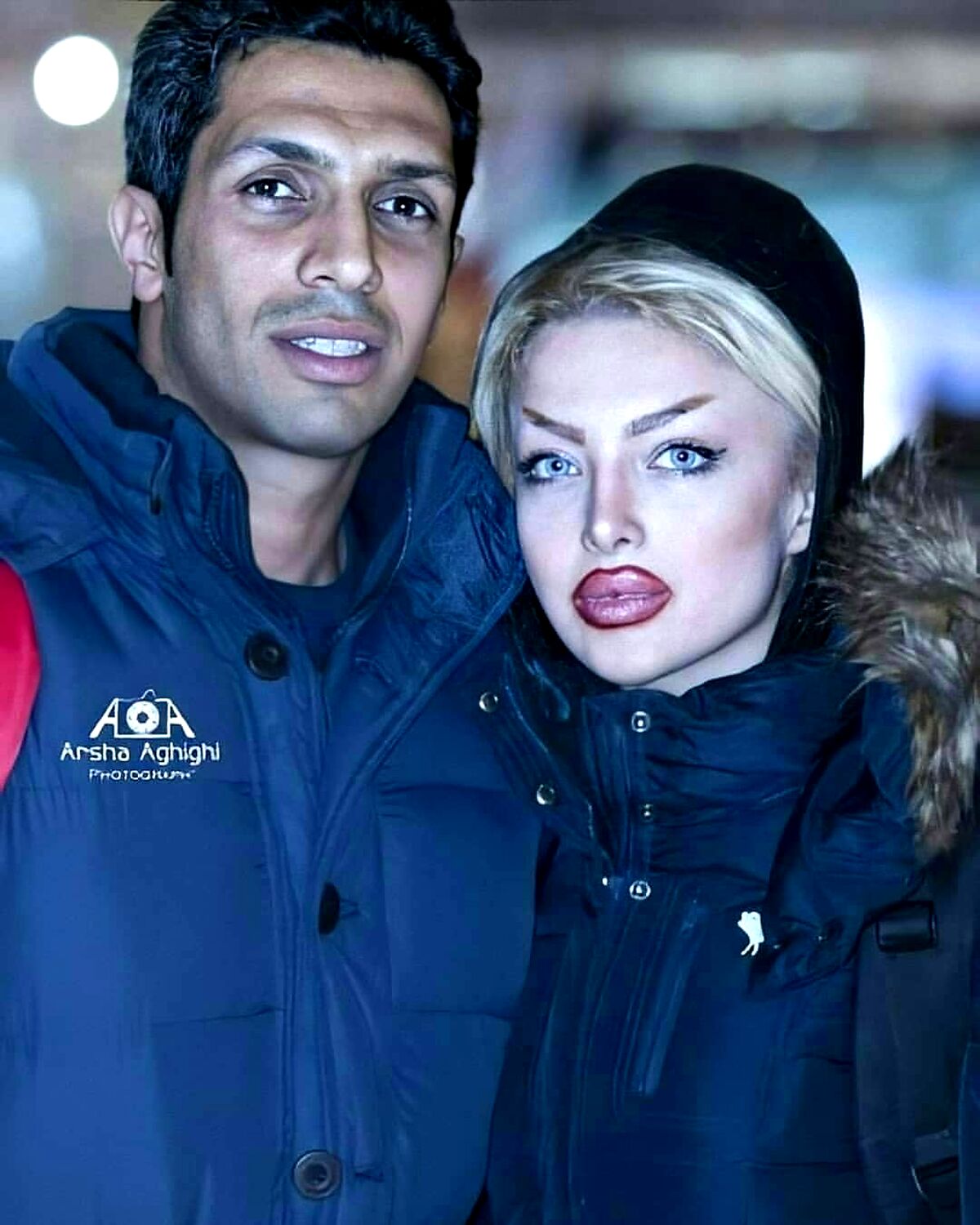 همسران فوتبالیست های ایرانی + عکس های دو نفره دیده نشده