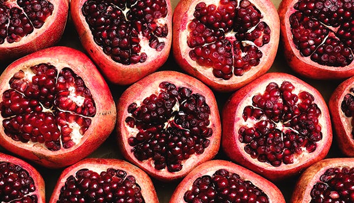 انار پخته درمان سریع سرما خوردگی 
